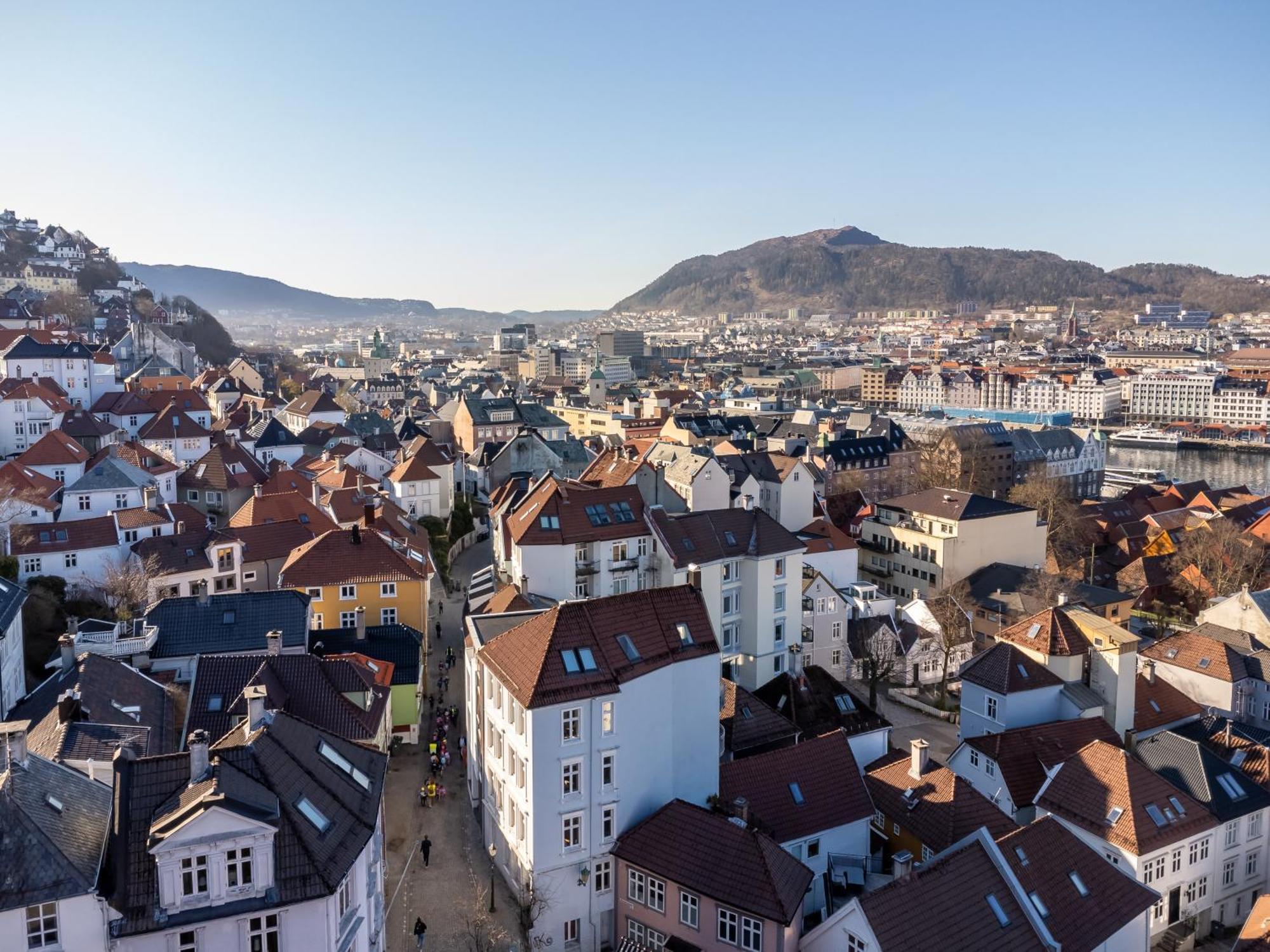 Bryggen // Floyen Apartments Bergen Kültér fotó