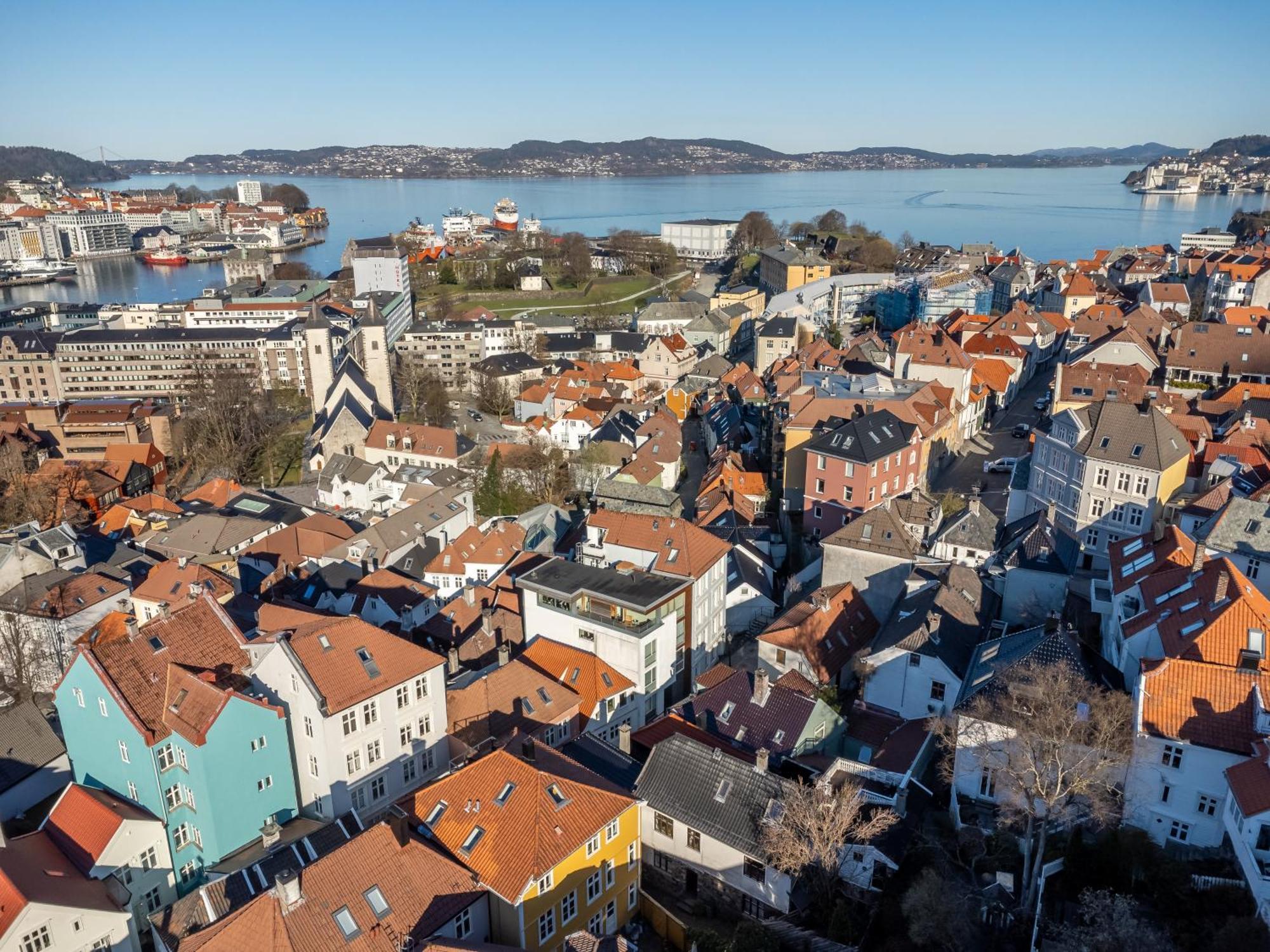 Bryggen // Floyen Apartments Bergen Kültér fotó
